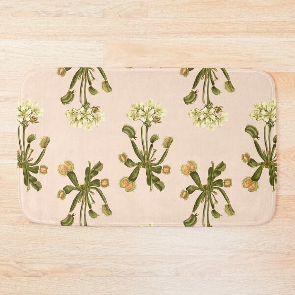 Item preview, antique venus flytrap floral flowers designed and sold by Gossip Rag.