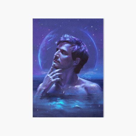 Under the starlight Art Board Print