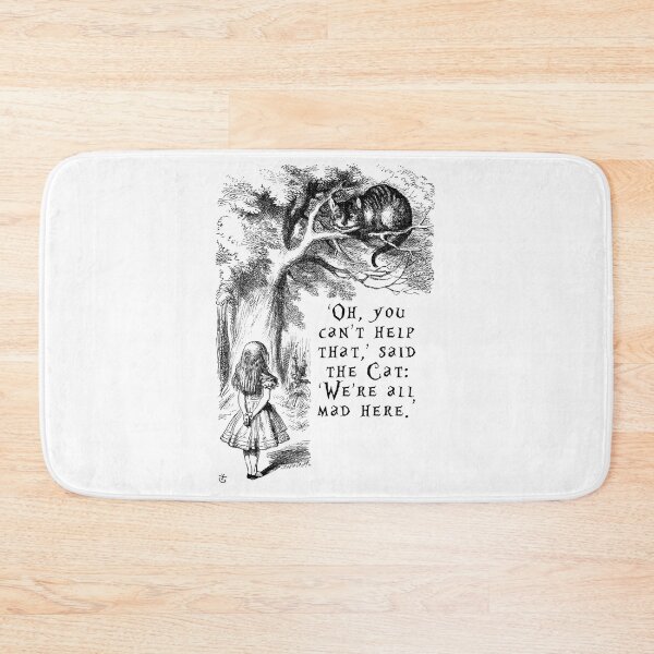 Item preview, We're all mad here designed and sold by peggieprints.