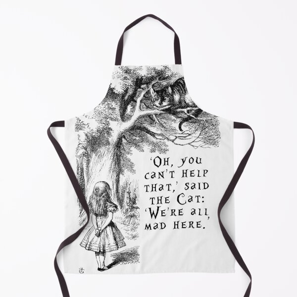 Item preview, We're all mad here designed and sold by peggieprints.