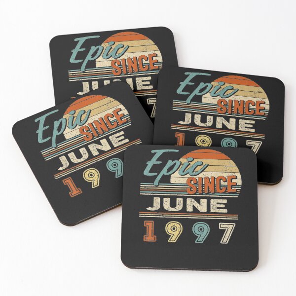 Item preview, Epic Since June 1997 24 Years 24th Quarantine Birthday  designed and sold by tashiav.