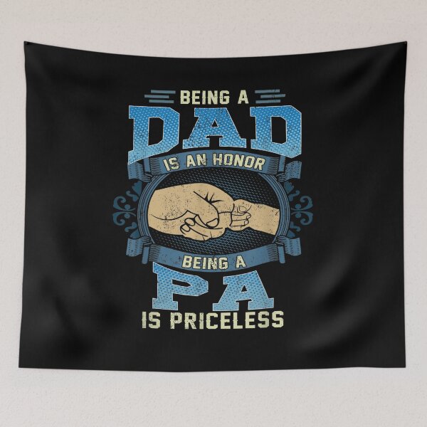 Item preview, Mens Being A Dad Is An Honor Being A Pa Is Priceless  designed and sold by tashiav.