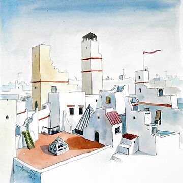 Imagen de la obra Torres del Laberinto de Cádiz de Isla Kártare, Agencia de Arte
