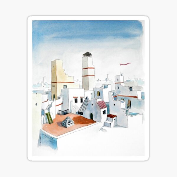 Towers of the Labyrinth of Cádiz Sticker