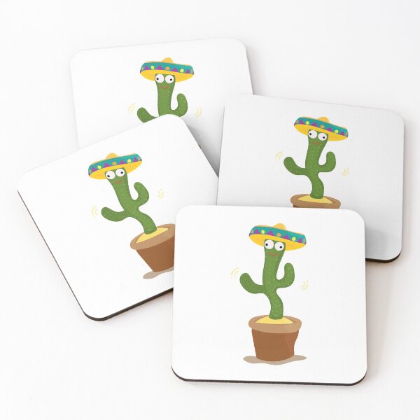 Aperçu de l'œuvre Cactus dansant créée et vendue par yellow-point.