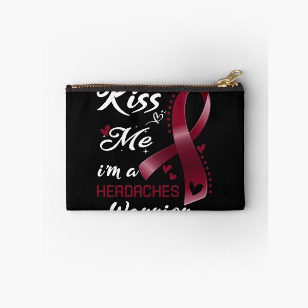 Item preview, Kiss Me I'm A Headaches Warrior designed and sold by hvoid41.