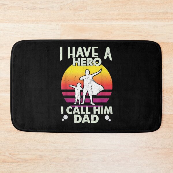 Item preview, I Have A Hero I Call Him Dad Retro Vintage Father's Day  designed and sold by tashiav.