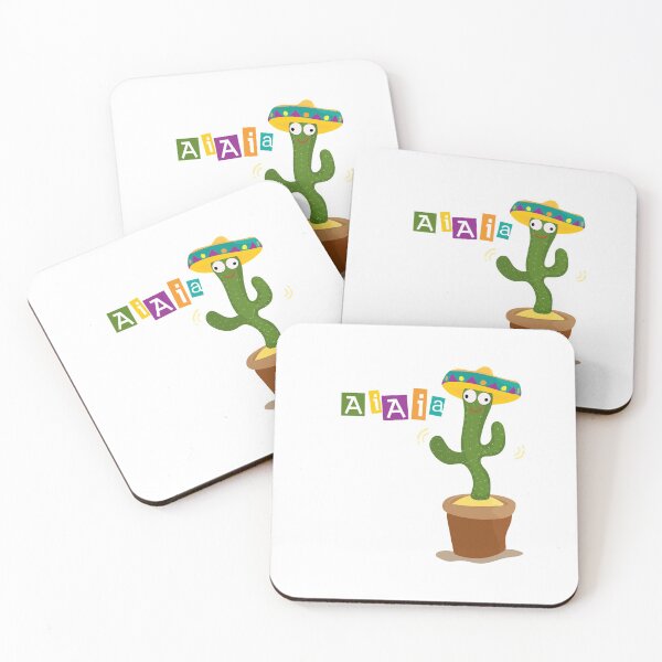 Aperçu de l'œuvre Cactus dansant créée et vendue par yellow-point.