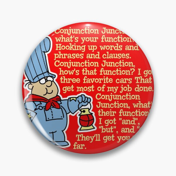 Item preview, Conjunction Junction Conductor Lyrics designed and sold by Alema Art.