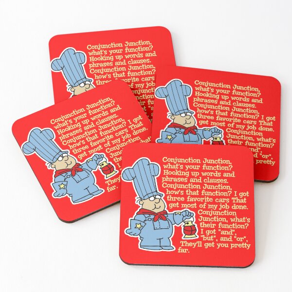 Item preview, Conjunction Junction Conductor Lyrics designed and sold by Alema Art.