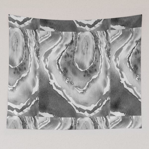 Item preview, Gray Organic Watercolor Stone Surface Free Flow Texture III designed and sold by Irina Sztukowski.