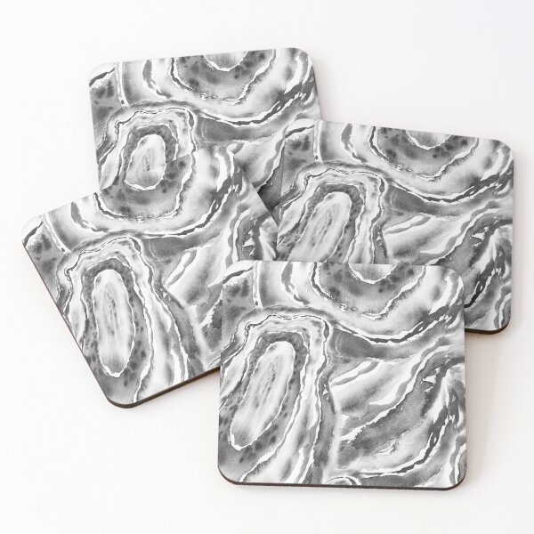 Item preview, Gray Organic Watercolor Stone Surface Free Flow Texture IV designed and sold by Irina Sztukowski.