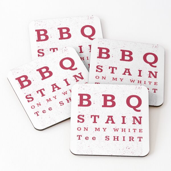 Item preview, BBQ Stain on my White Tee   designed and sold by Lhadjisdaname.