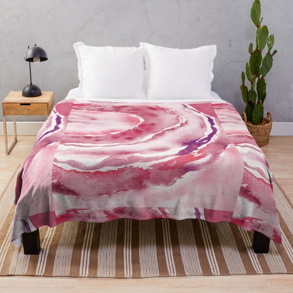 Item preview, Pink Organic Watercolor Agate Stone Surface Texture I designed and sold by Irina Sztukowski.
