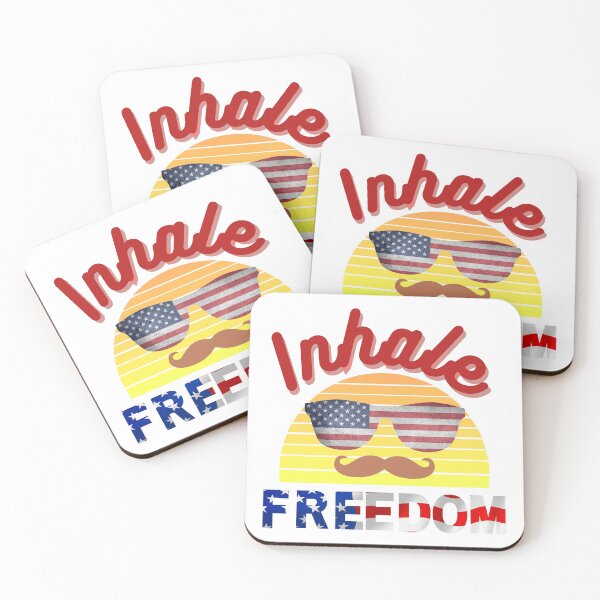 Item preview, inhale freedom | exhale patriotism designed and sold by ronaldsonou.