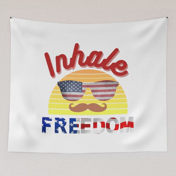 Item preview, inhale freedom | exhale patriotism designed and sold by ronaldsonou.