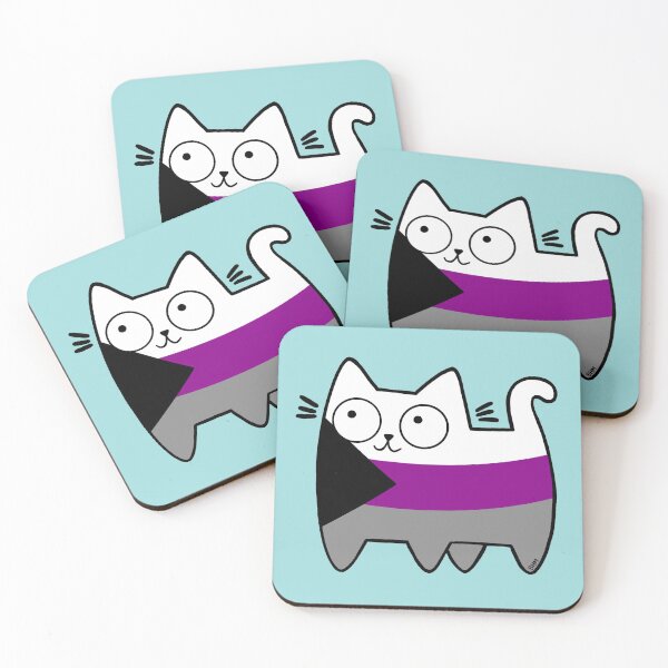 Item preview, Demisexual Pride Cat designed and sold by SamHoweMeow.