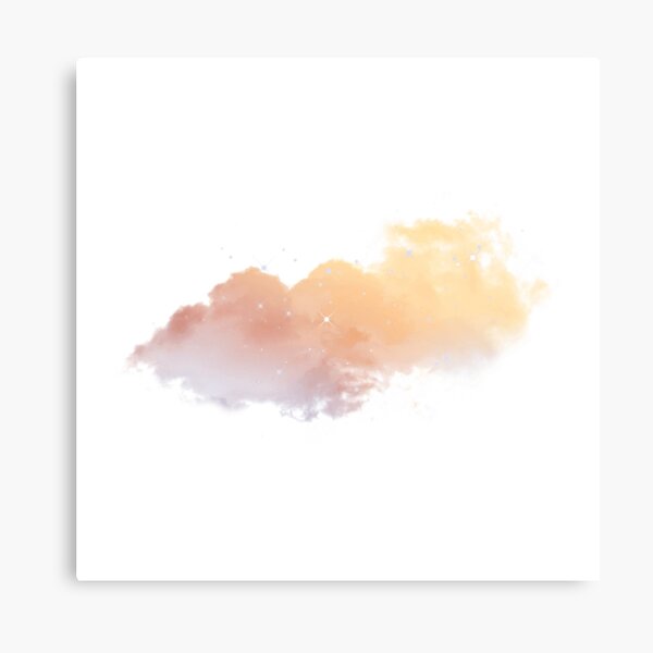 sunset cloud Canvas Print