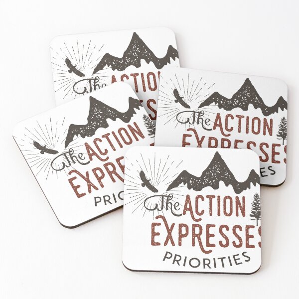 Item preview, The Action Expresses Priorities designed and sold by LSquaredOnline.