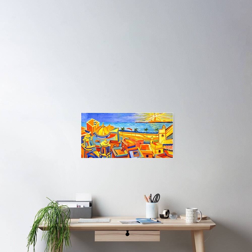 Vista previa del artículo con la obra «Póster», diseñado y vendido por Islakartare.