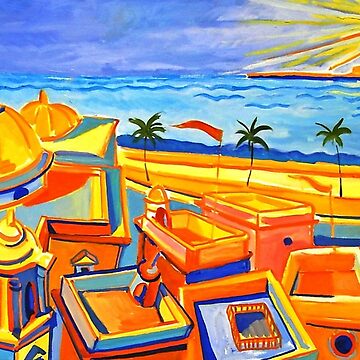 Imagen de la obra Cádiz cubista de Isla Kártare, Agencia de Arte