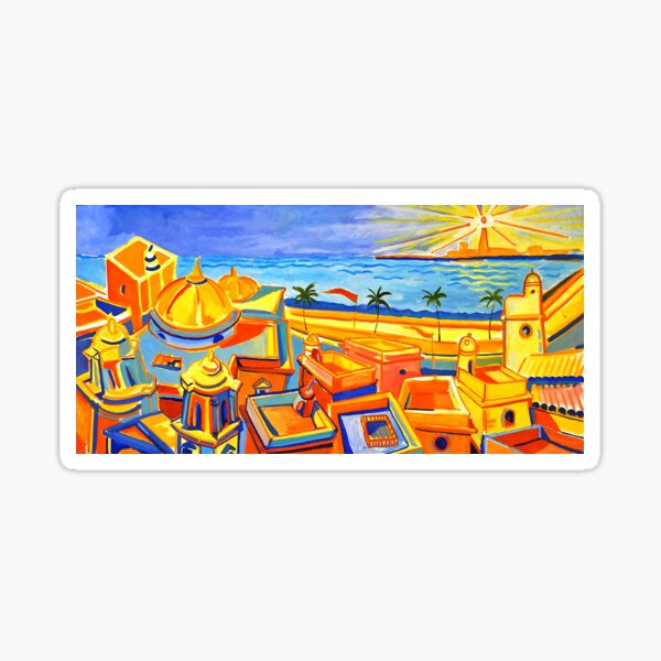 Cubist Cadiz Sticker