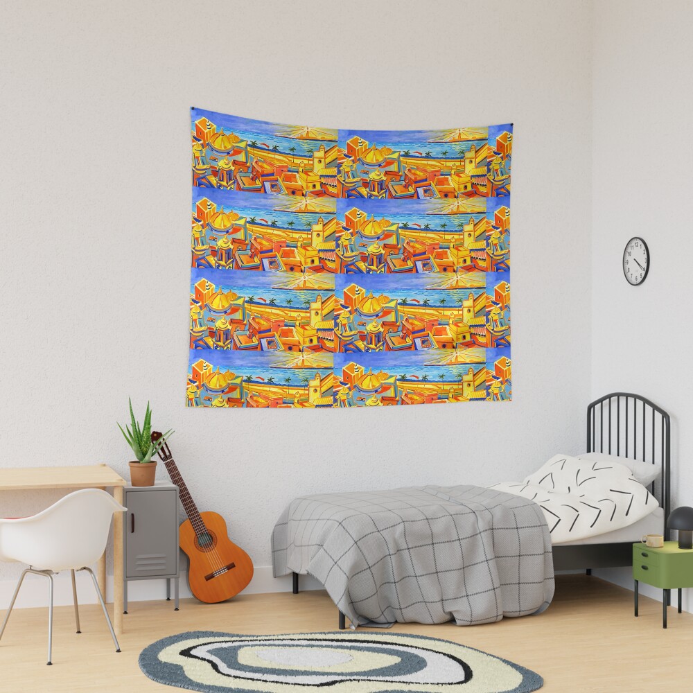 Vista previa del artículo con la obra «Tela decorativa», diseñado y vendido por Islakartare.