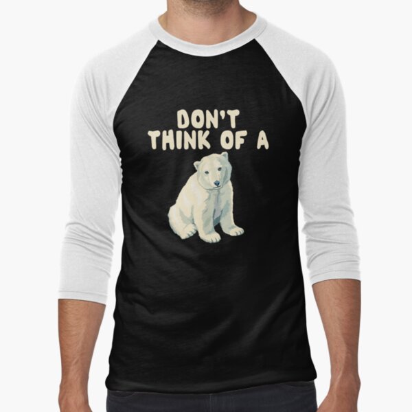 Thinking Caps Polar Bear Long Sleeve T-Shirt S