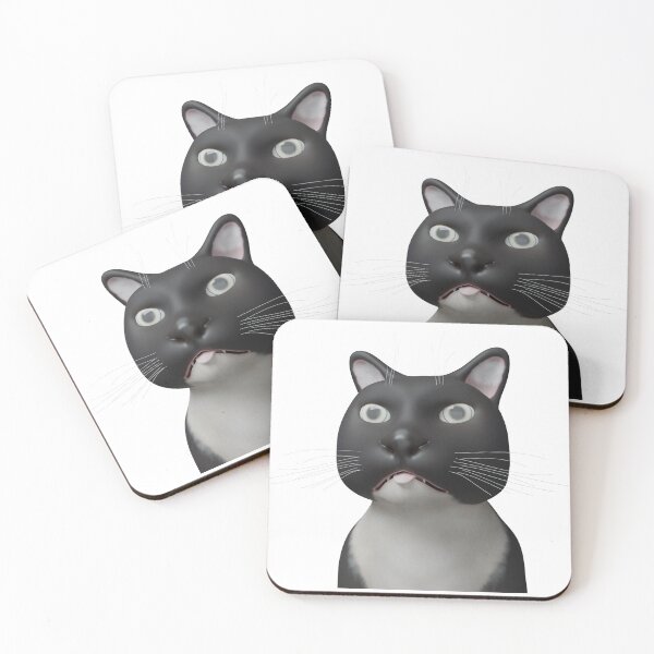 Item preview, Tuxedo Cat funny face 03 designed and sold by iylandmoncee.