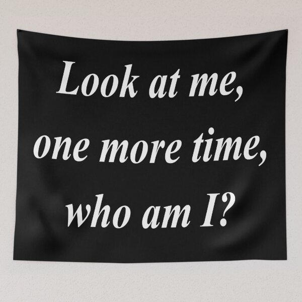 Item preview, look at me, who am I designed and sold by Nikoleta Vukovic.