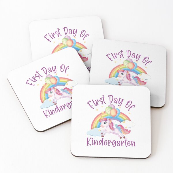 Item preview, Cute Unicorn and Rainbow | First Day of Kindergarten designed and sold by Estrytee.