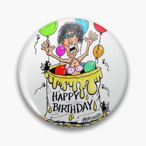 Item preview, Happy Birthday Lady! designed and sold by bobtheartman.