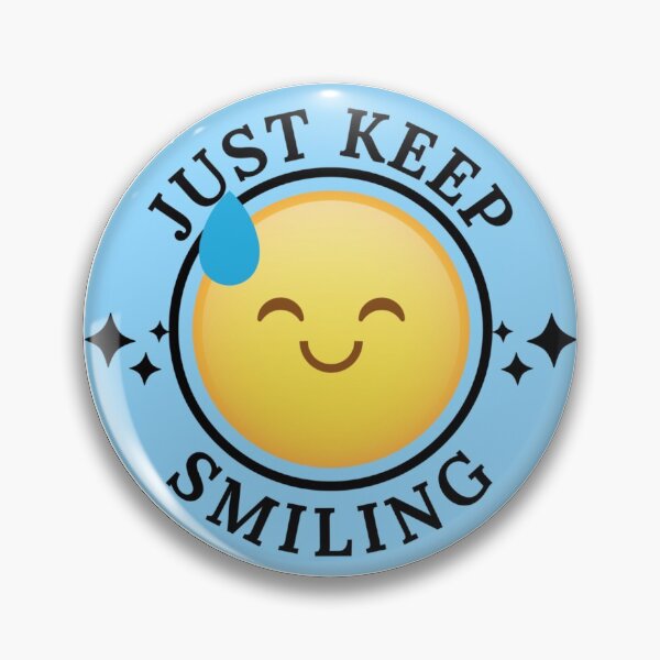Item preview, Just Keep Smiling.Motivational Saying designed and sold by widianeworld.