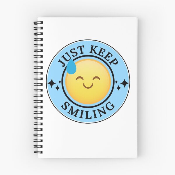 Item preview, Just Keep Smiling.Motivational Saying designed and sold by widianeworld.