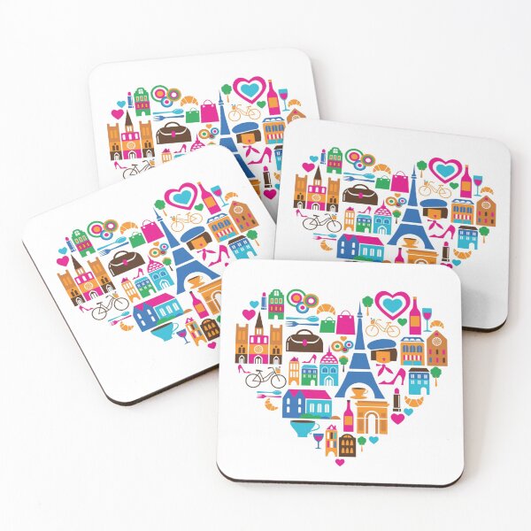 Item preview, Love Paris - Made from Landmark Icons designed and sold by WearWolfDesigns.