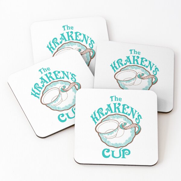 Item preview, The Kraken's Cup (Simplified Logo) designed and sold by The Kraken's Cup Tearoom.