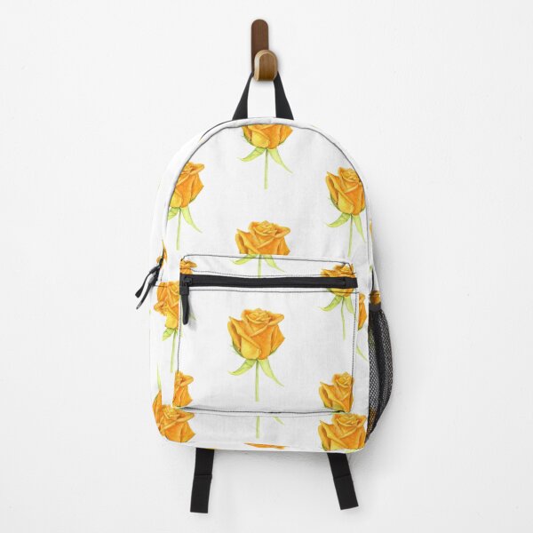 Item preview, Yellow Rose Flower Watercolor Painting designed and sold by AmyBlossomArt.