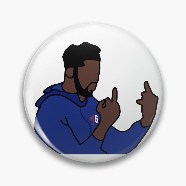 Item preview, Joel Embiid Double Bird designed and sold by courtneydoyle.