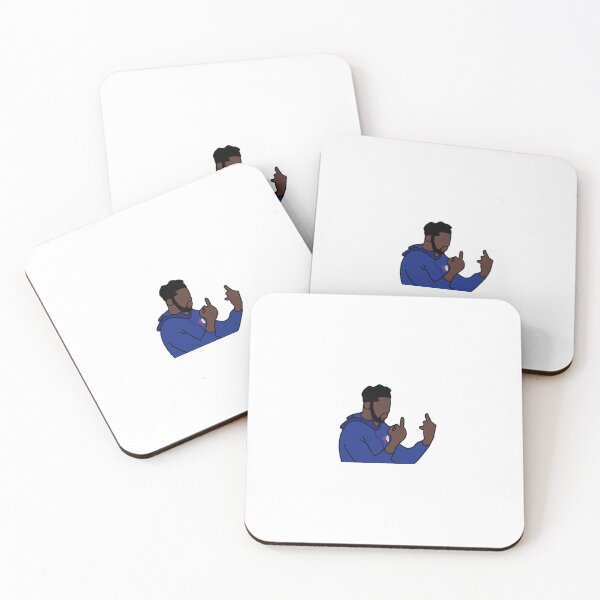 Item preview, Joel Embiid Double Bird designed and sold by courtneydoyle.
