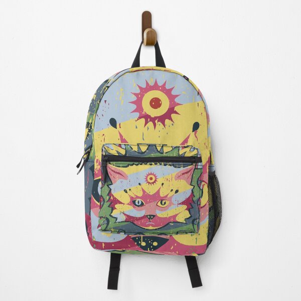 Item preview, Cool colorful psychedelic cat designed and sold by GreissDesign.