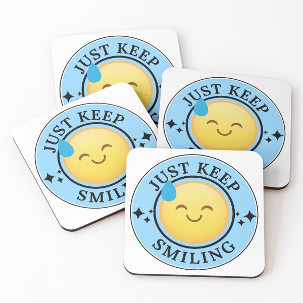 Item preview, Just Keep Smiling.Motivational Saying designed and sold by widianeworld.