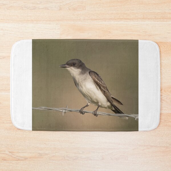 Item preview, Eastern Kingbird Perched On Barbed Wire designed and sold by FreelanceJim.