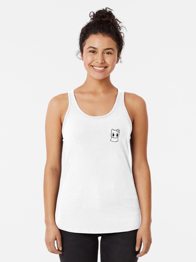 Thumbnail 1 of 3, Racerback Tank Top, Kalarry designed and sold by PixelTailGames.