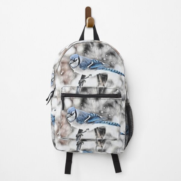 Item preview, Blue Jay on the Fence designed and sold by ReneeKennedy.