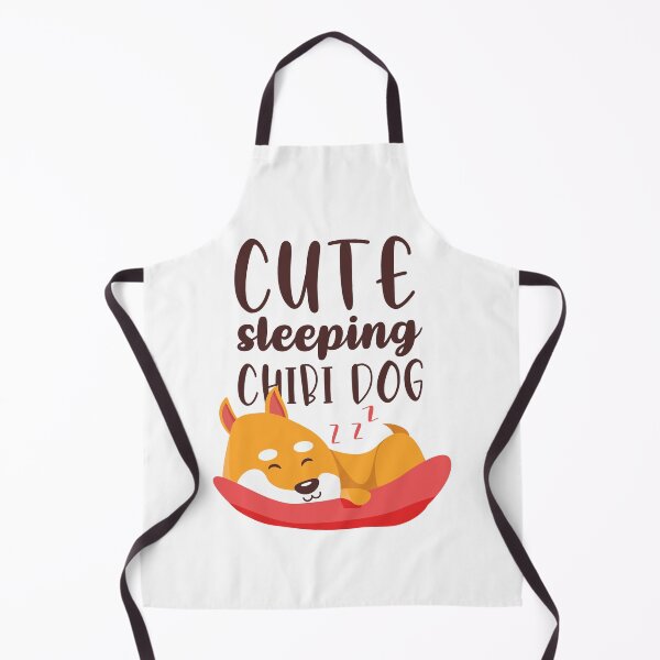 Item preview, Cute Sleeping Chibi Dog designed and sold by redblackline.