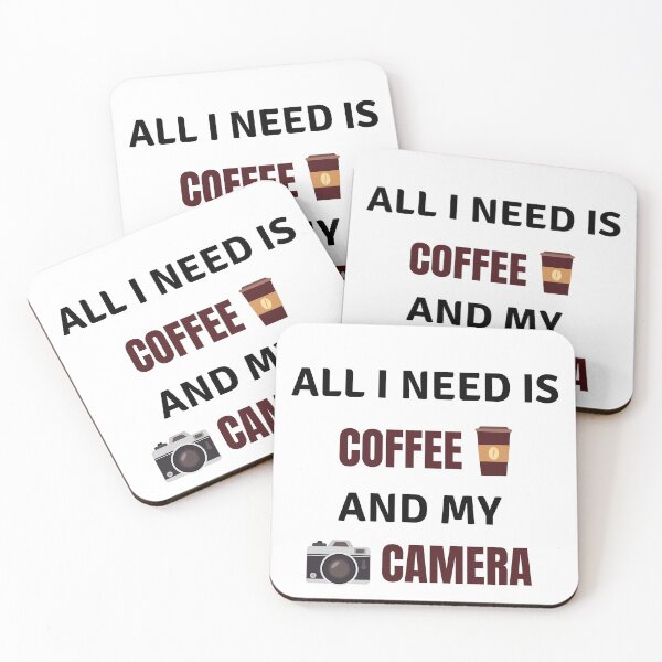 Item preview, all i need is coffee and my camera  designed and sold by SithCreation.