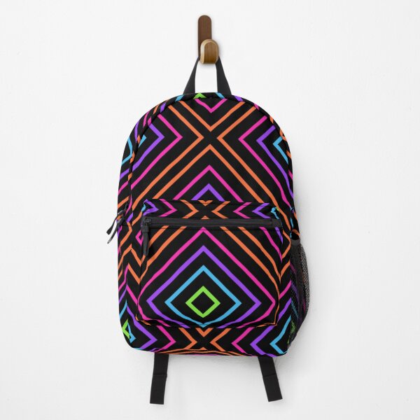 Item preview, Rainbow Diamonds Black designed and sold by wordznart.