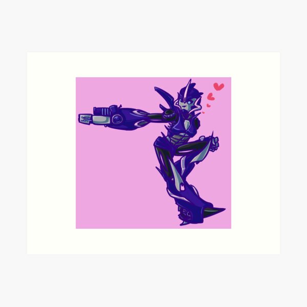 Transformers Prime Arcee Art Print for Sale by kchm76