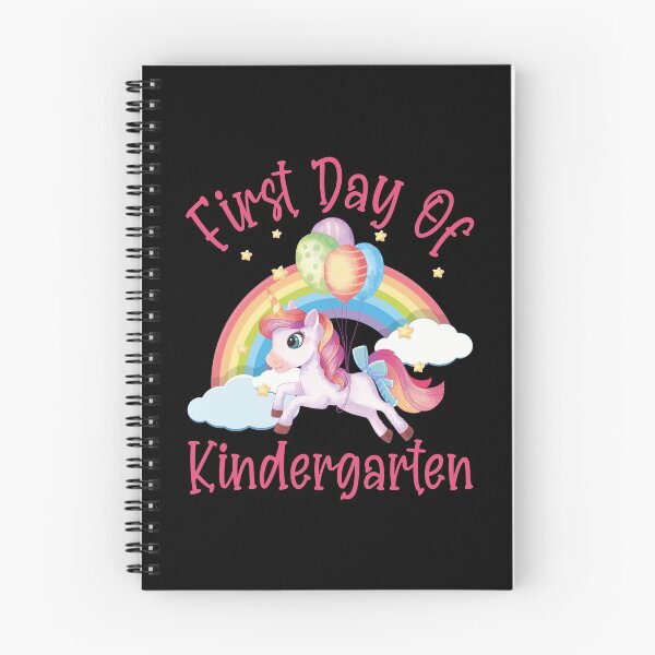 Item preview, Cutesy Unicorn and Rainbow | First Day of Kindergarten designed and sold by Estrytee.