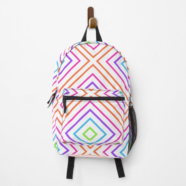 Item preview, Rainbow Diamonds White designed and sold by wordznart.